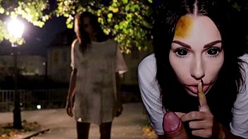 A SHAIDEN STORY – The Girl In White | Halloween Themed Horror Porn Video – German Amateur Demon Girl Shaiden Rogue Sucks On A Big Cock And Receives Oral Creampie