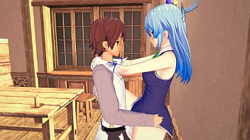 Aqua quiere pruebas de que Kazuma no es solo un NEET