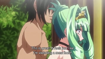 Elfo hentai chica con grandes tetas disfruta del sexo