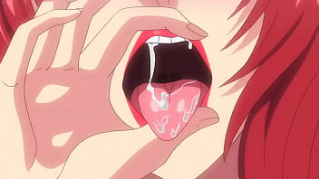 Hentai guarras sucias chupando semen sin parar