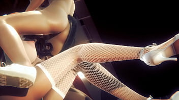 Hentai sin censura 3D – Karen sexo BDSM