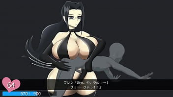 Hombre teniendo sexo con una dama caliente en Lose knight action new hentai ryona game video