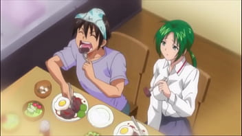 &iexcl;La chica hentai con cabello verde y grandes tetas es tan sexy!