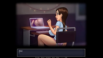 Juego porno, Summertime Saga ep 6 – No puedo dejar de mirar las grandes tetas de Jenny