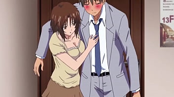 La traviesa hermanastra hentai se acerca a su hermanastro duchándose y le chupa la gran polla