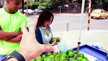 La zorra desagradable Camila Marin recibe una perforaci&oacute;n profunda en su chocho colombiano por un semental – CARNE DEL MERCADO