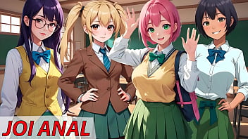 Las amigas Futa quieren correrse en tu culo y llenarte. Audio JOI hentai espa&ntilde;ol.