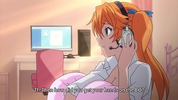 Linda chica hentai disfruta del sexo