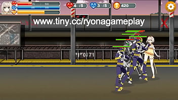 Linda chica teniendo sexo con soldados hombres en el nuevo juego hentai de 2021 Magical angel fairy flower
