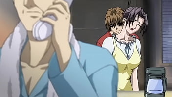 Madrastra y su hijo atrapados teniendo sexo | Hentai sin censura