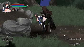 Mujer caliente teniendo sexo con hombres en Night of rev new hentai ryona game video