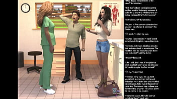 Oh, peque&ntilde;o gesto Episodio 1 – C&oacute;mics 3D. Dibujos animados sexuales en 3D