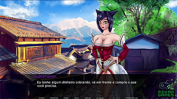 Parodia de LoL, esta vez probé el coño de Ahri después de salvarla