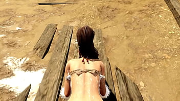 POV Nidalee Queen Of The Jungle sexo con corrida masiva en su espalda – Parodia porno de League Of Legends