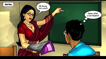 Savita Bhabhi Episodio 18 – Profesora de matr&iacute;cula Savita Bhabhi