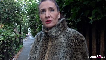 SCOUT ALEM&Aacute;N – ABUELA DELGADA CON PELO ROJO SE SEDUCE AL SEXO POR DINERO EN EFECTIVO EN RECOGIDA REAL