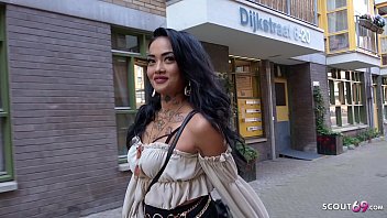 SCOUT ALEM&Aacute;N – CELEB DE TATUAJE LATINO SE SEDUCE A FOLLAR POR DINERO EN AMSTERDAM