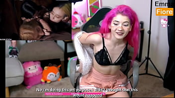 Streamer se calienta en stream y se pone a ver porno – Emma Fiore