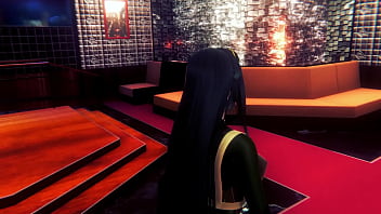 Tsuyu Asui (a.k.a. Froppy) de anime my hero academia pose sexual cuchareando con corrida masiva